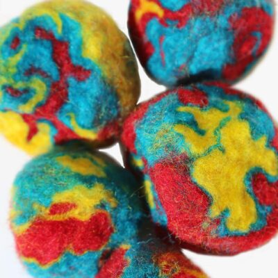 Felted Beads