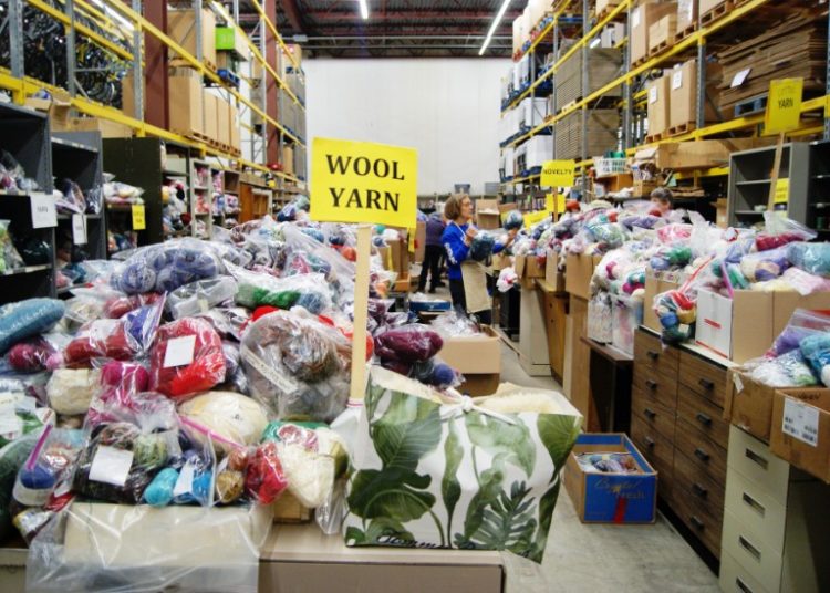 World S Largest Textile Garage Sale Textile Center