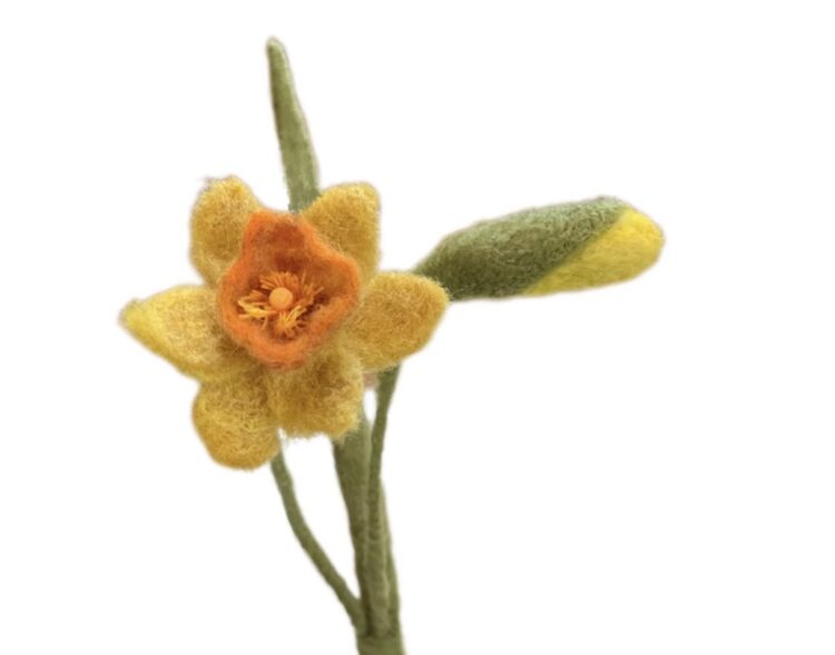 Thursday, June 8, 6 – 9 pm
Kaylyn Gerenz
Thumb not so green? Create beautiful and delicate flowers with wool roving, wire, and felting needles! From daffodils to lilac to orchids, join us throughout the year as we grow our skills in advanced felting techniques. Make seasonally inspired felted flowers using techniques for creating single, double, and triple blooms. The final flora can be used as decoration or to fashion your own unique accessories. Students are encouraged to have taken the Get Started: Needle Felting class or to have prior experience working with needling felting. Material fee is $20, payable to instructor at the time of class.

**See supply list of items to bring to class**

Click here to download supply list.



Instructor Bio:
Kaylyn Gerenz is an educator and artist in St. Paul, MN who started needle felting over a decade ago. She uses fiber as a main element in her professional artwork to communicate the urgency to document memories and history, and continues to explore the idea of flesh and fabric as evocative containers. She recently received her MFA in sculpture from the University of Wisconsin- Madison, where she taught a visual culture course for two years.     kaylyngerenz.com



NOTE: Under SHIPPING in your shopping cart, PLEASE CHECK “CLASS/EVENT: NO SHIPPING REQUIRED