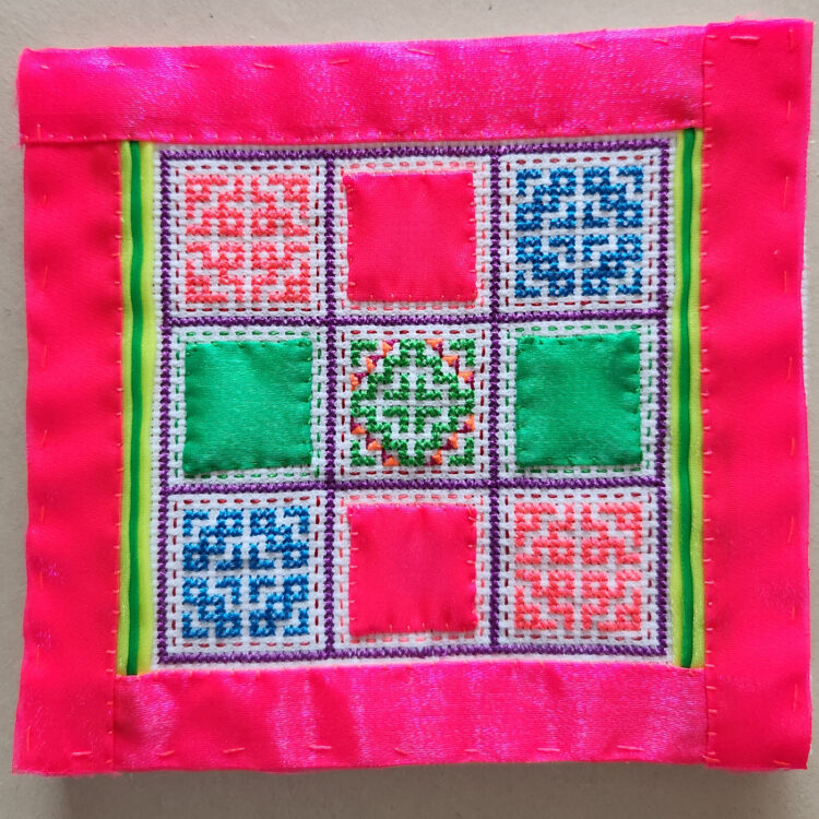Saturdays, July 15 & 29, 1 - 4 pm
Mandora Young
Learn the art of paj ntaub (