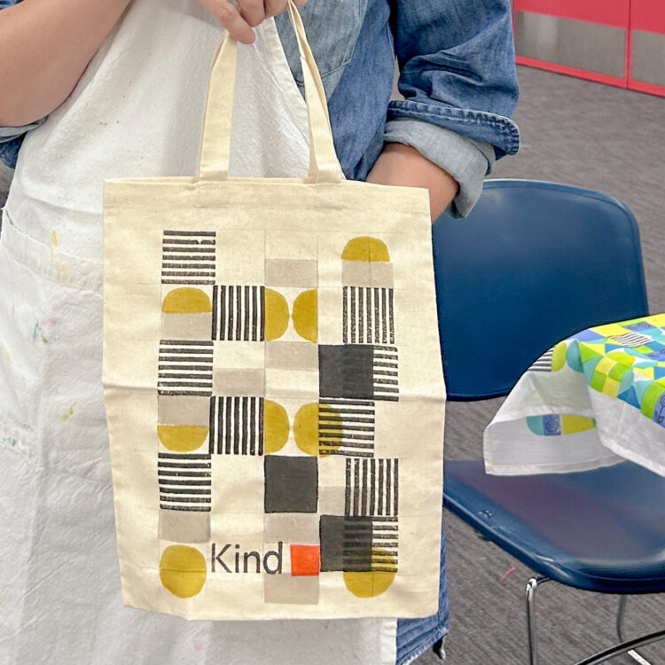 Tuesday, November 28, 6 – 9 pm
Katrina Ulrich
Join us for an exploration of the German Bauhaus Design Movement through the art of hand block printing! Explore the color and design shapes behind the iconic Bauhaus Movement (1919-1933), and create your own Bauhaus-style design utilizing a series of hand carved wooden blocks from the instructor's collection.

Materials fee is $20, payable to the instructor, and includes all supplies necessary for this class.



Instructor Bio:
Katrina Ulrich is a textile artist and owner of Marigold Arts & Adventures, where she keeps busy teaching classes, leading tours, and creating her own work. She spent her childhood in Madagascar and India, and studied hand block printing for five years in Jaipur, India with printing masters. She works in her home printing studio, where she has a collection of over 150 blocks to use—and leads socially conscious travel tours to India. marigoldartsandadventures.com



Review our COVID-19 Safety Protocols at Textile Center here.
Want to become a member and receive the member price when you register? Click HERE to check out our membership levels, add a membership to the cart, and save 10% on all classes plus other benefits, including supporting a great organization!