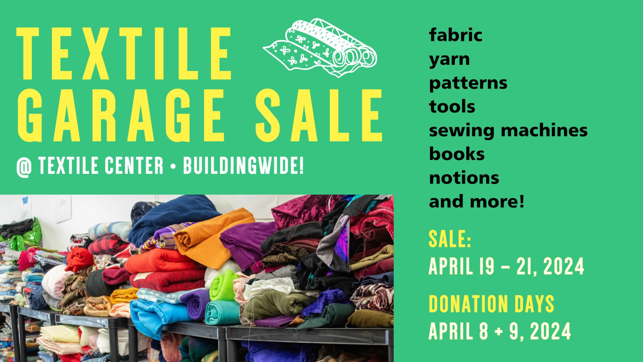 Textile Center Garage Sales Textile Center