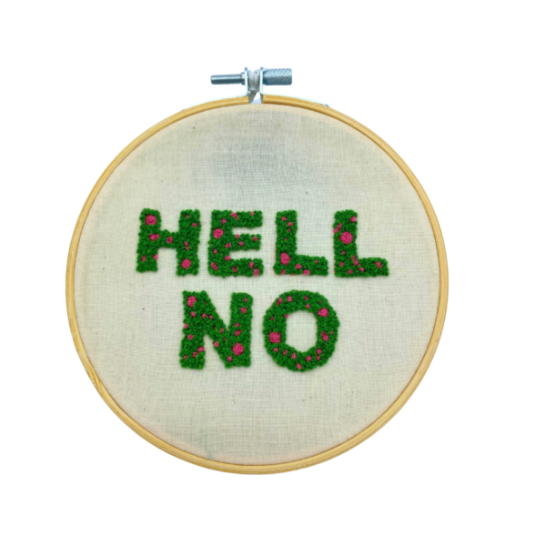 Cat Stricklan Embroidered Hanging - Image 3