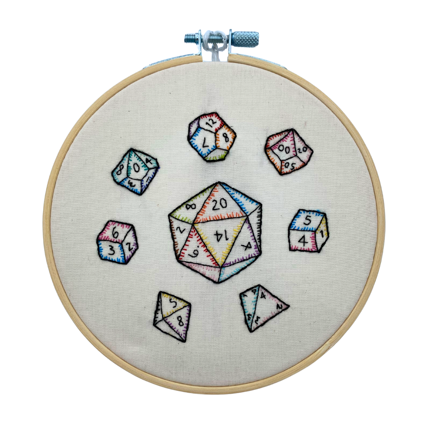 Cat Stricklan Embroidered Hanging - Image 3