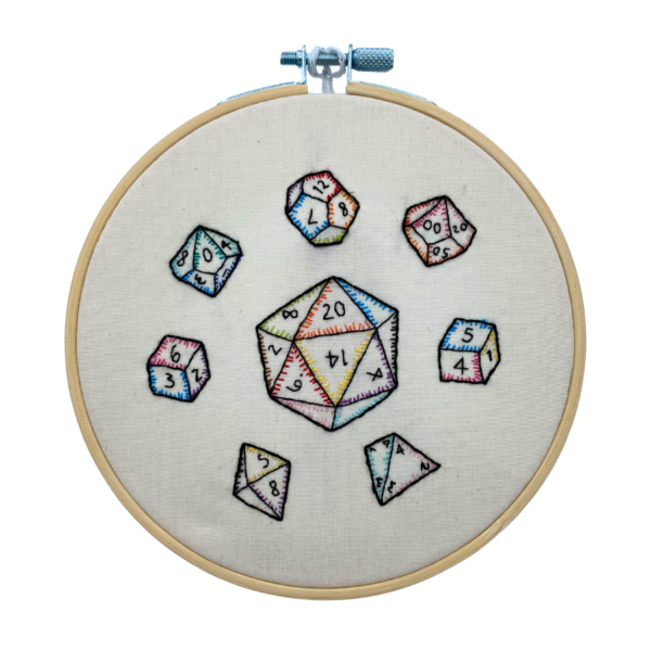 Cat Stricklan Embroidered Hanging - Image 4
