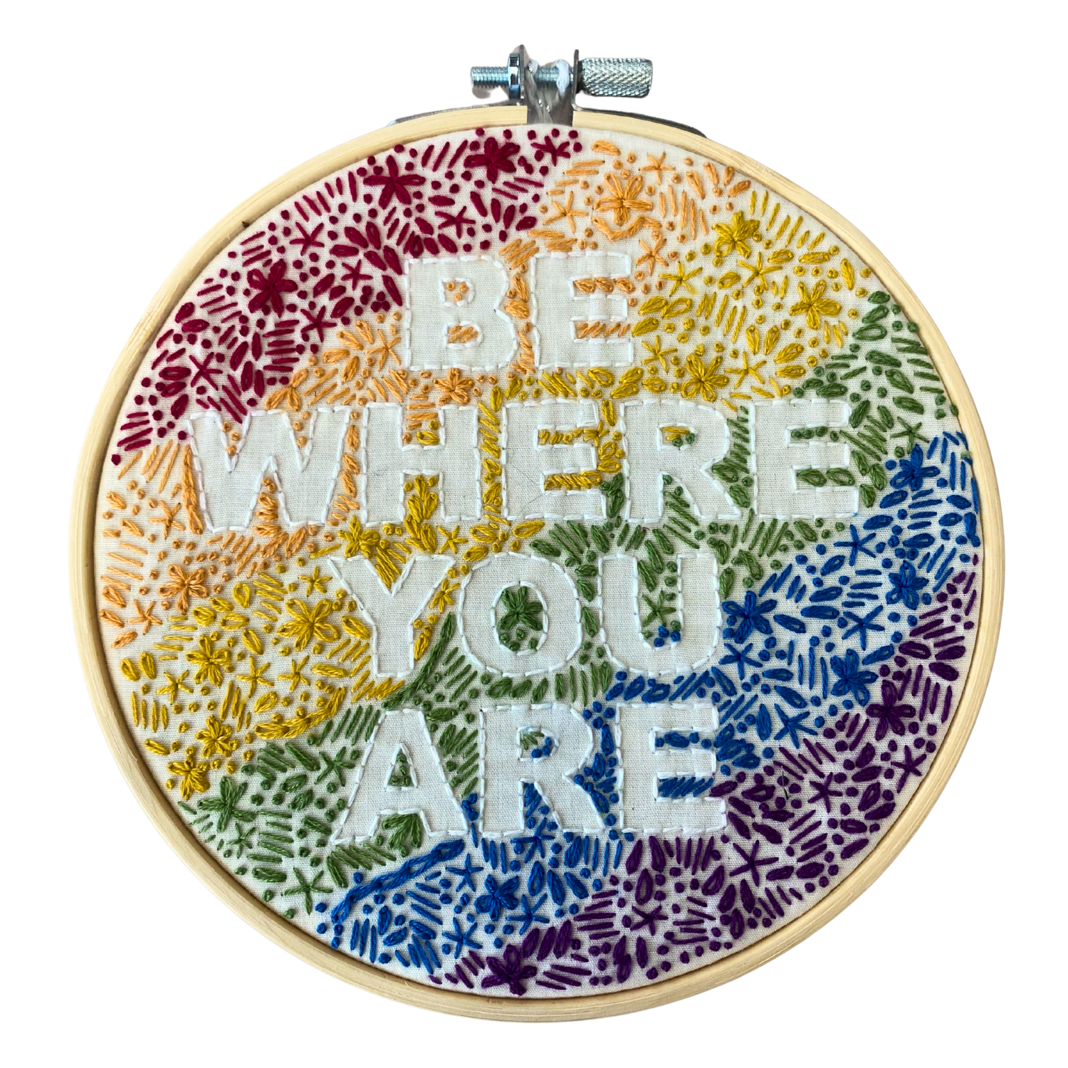 Cat Stricklan Embroidered Hanging - Image 7