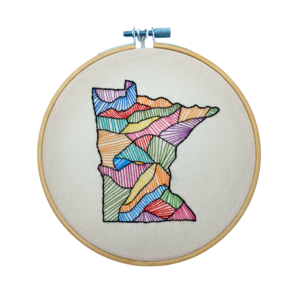 Cat Stricklan Embroidered Hanging - Image 7