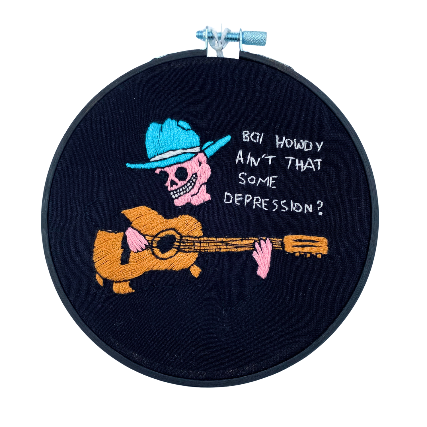 Spacey Cat Crafts Embroidered Hanging - Image 4