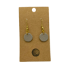 Kelsey Barajas Leather Dot Dangle Earrings - Image 3