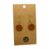 Kelsey Barajas Leather Dot Dangle Earrings - Image 4