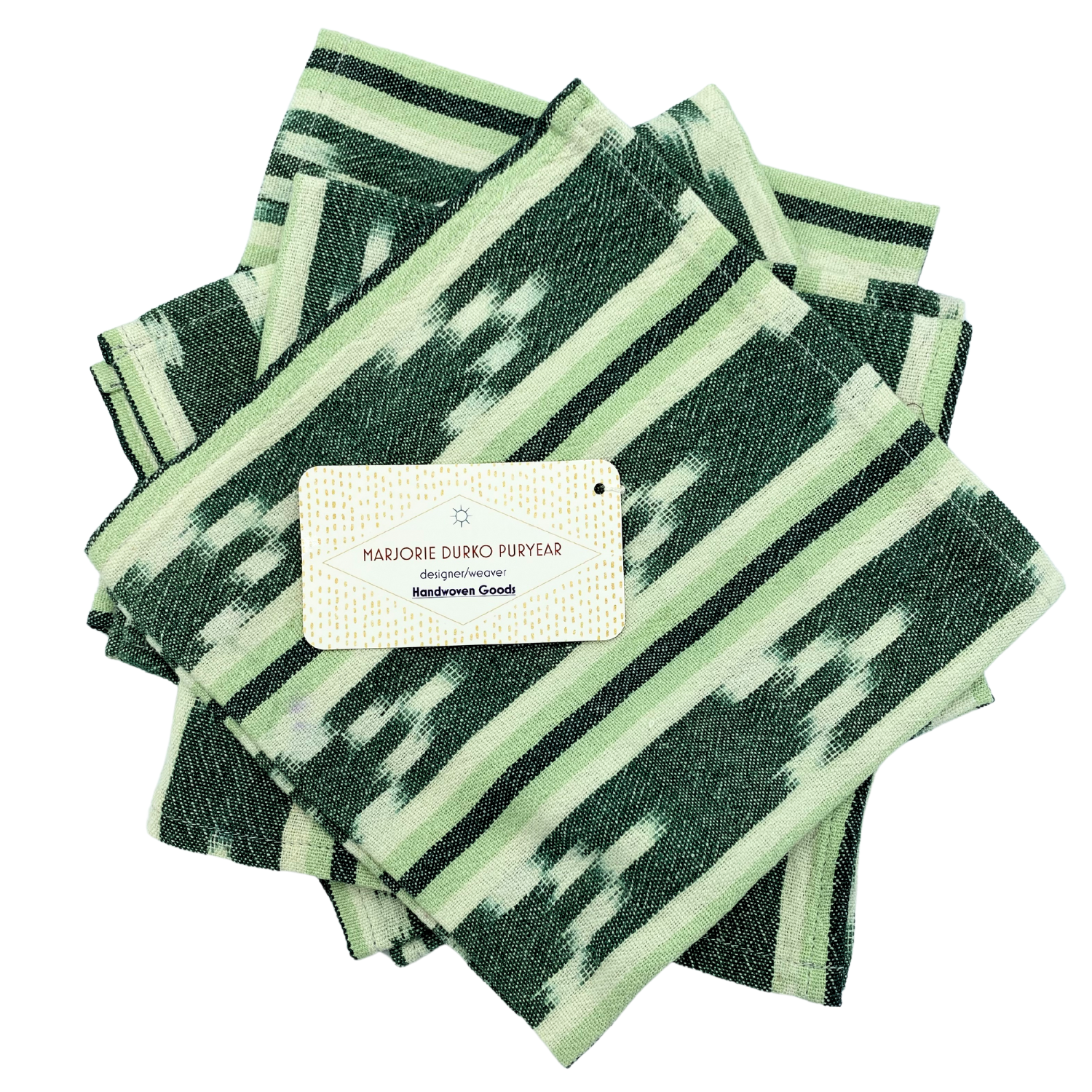 Marjorie Durko Puryear Set of 4 Maya Woven Napkins - Image 2