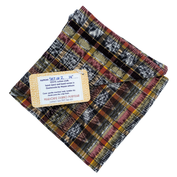 Marjorie Durko Puryear Set of 2 Maya Woven Napkins - Image 2