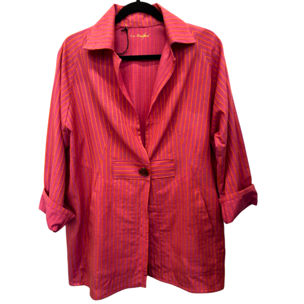Lee Bradford Pink Stripe Blouse