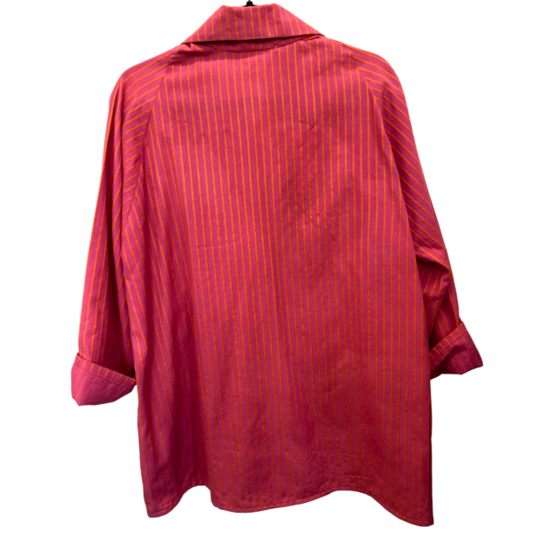 Lee Bradford Pink Stripe Blouse - Image 2