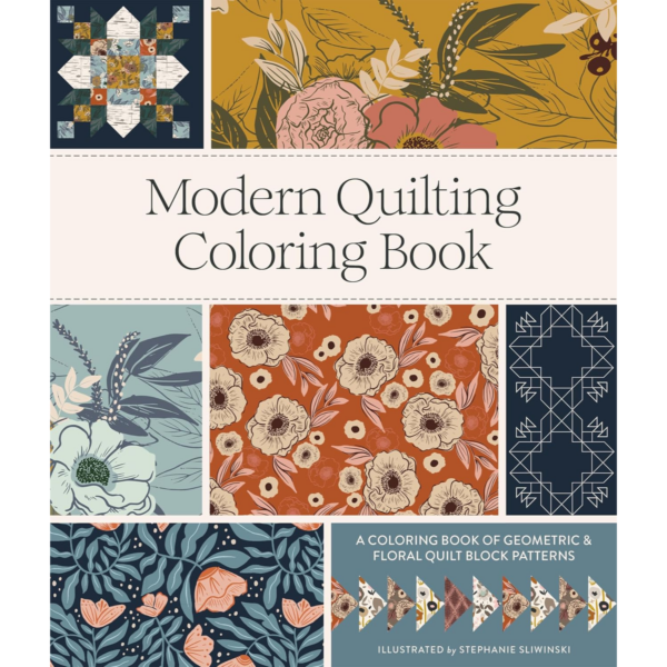 Modern Quilting Coloring Book