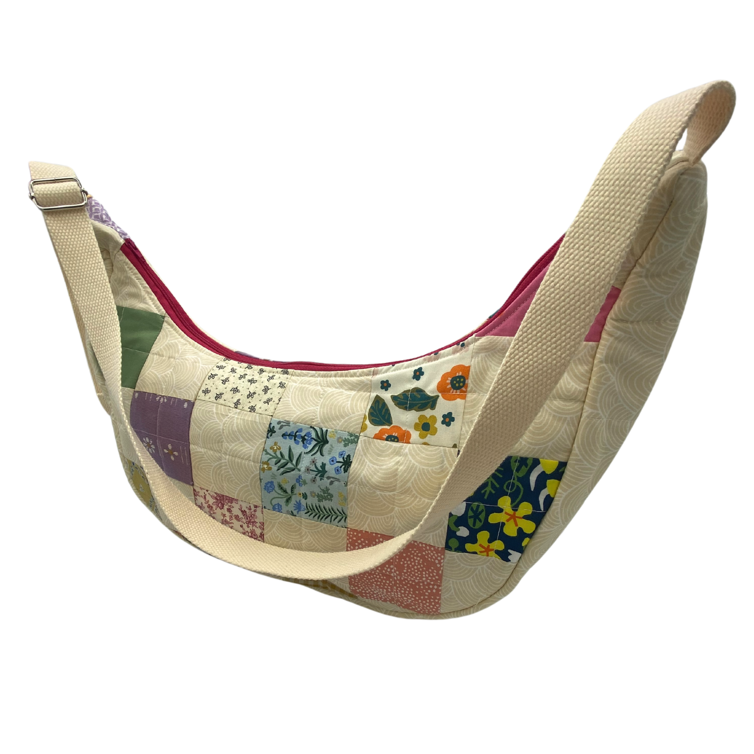 Sarah Cassavant Quilted Crescent Bag - Image 2