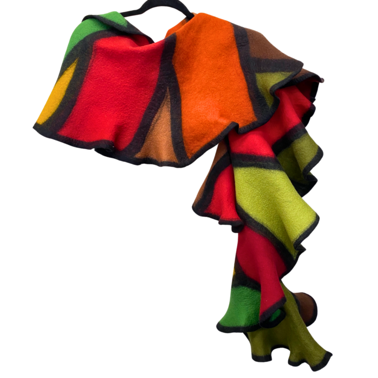 Robbin Firth Felted Spiral Wrap