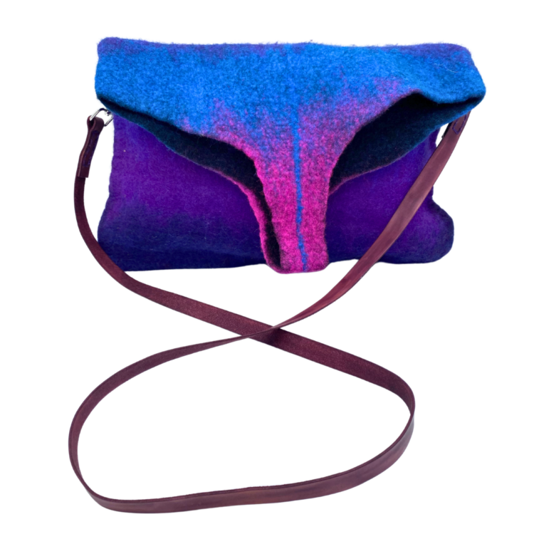 Ann Poulson Felt CrossBody Bag