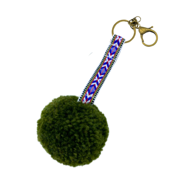 Carin Ekstrand-Anderson Pom Pom Key Chain - Image 2