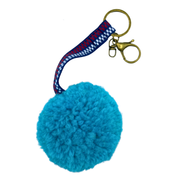 Carin Ekstrand-Anderson Pom Pom Key Chain - Image 4