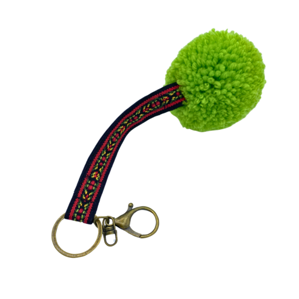 Carin Ekstrand-Anderson Pom Pom Key Chain - Image 3