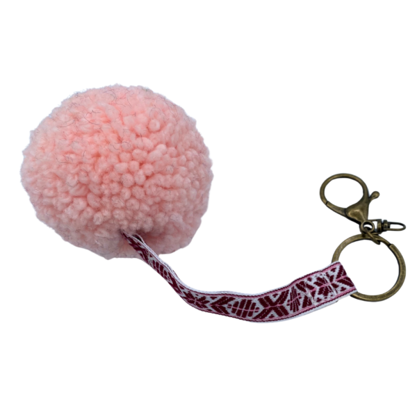 Carin Ekstrand-Anderson Pom Pom Key Chain - Image 4