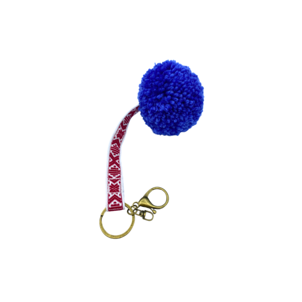 Carin Ekstrand-Anderson Pom Pom Key Chain - Image 5