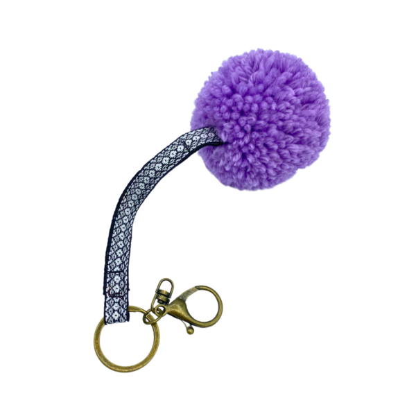 Carin Ekstrand-Anderson Pom Pom Key Chain - Image 6