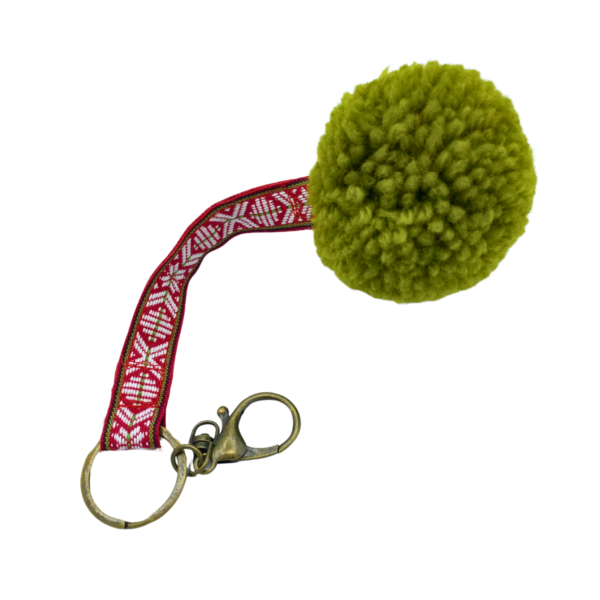 Carin Ekstrand-Anderson Pom Pom Key Chain - Image 7