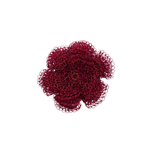 Karen Searle Rose Brooch - Image 4