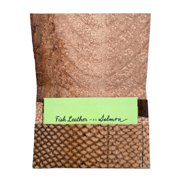 Melissa Nellis Salmon Leather Wallet - Image 2