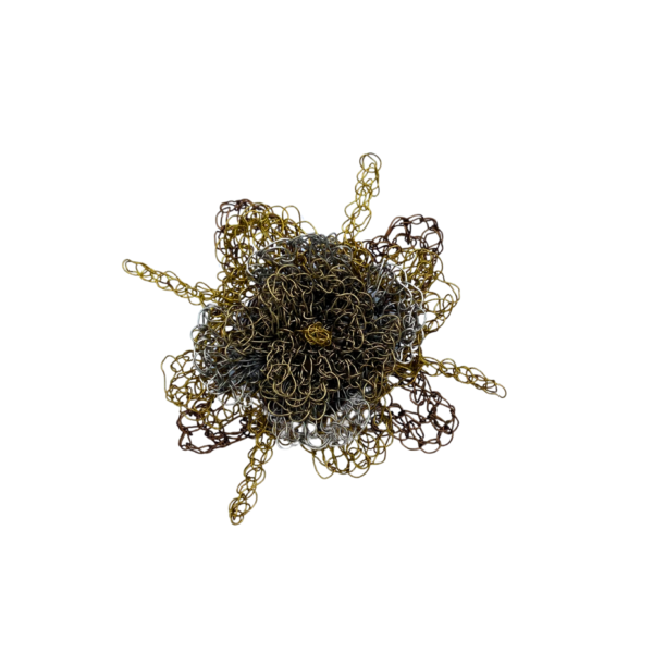 Karen Searle Large Floral Brooch - Image 2