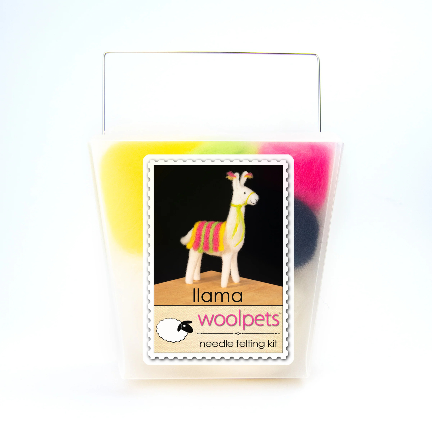 Wool Pets Llama Felting Kit
