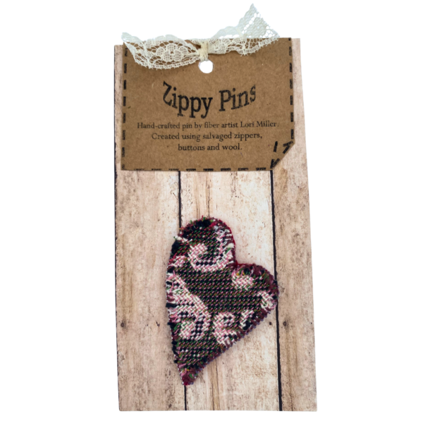 Lori Miller Heart Pin