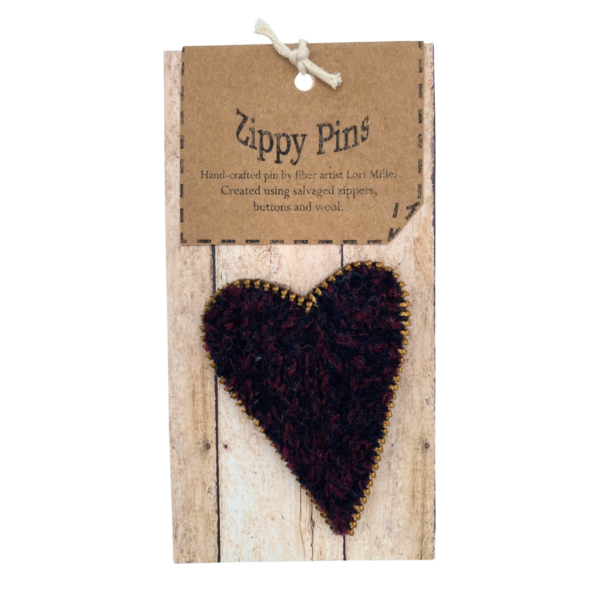 Lori Miller Heart Pin - Image 2