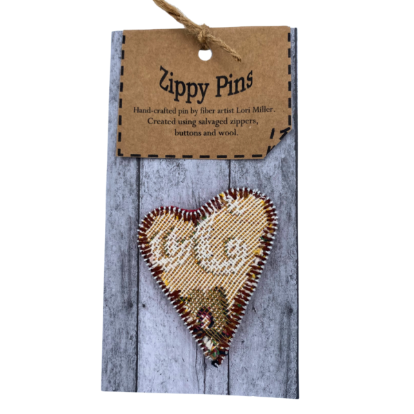 Lori Miller Heart Pin - Image 3
