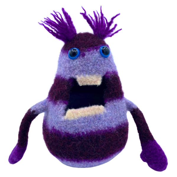 Molly Cacek Felted Candy Monster