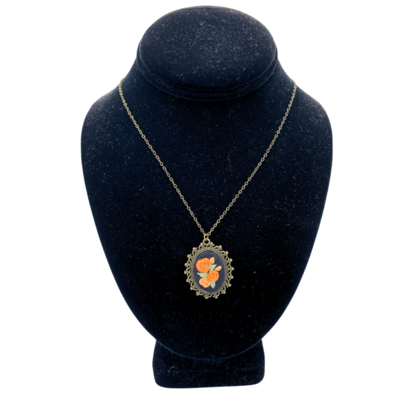 Laurel Tieman Embroidered Necklace - Image 2