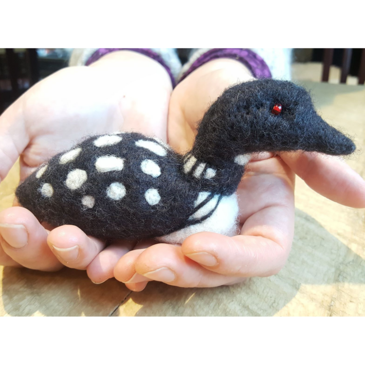 Laura Berlage Loon Needle Felting Kit
