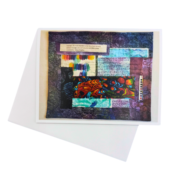 MaryLee Eischen Love, Love, Love Blank Card