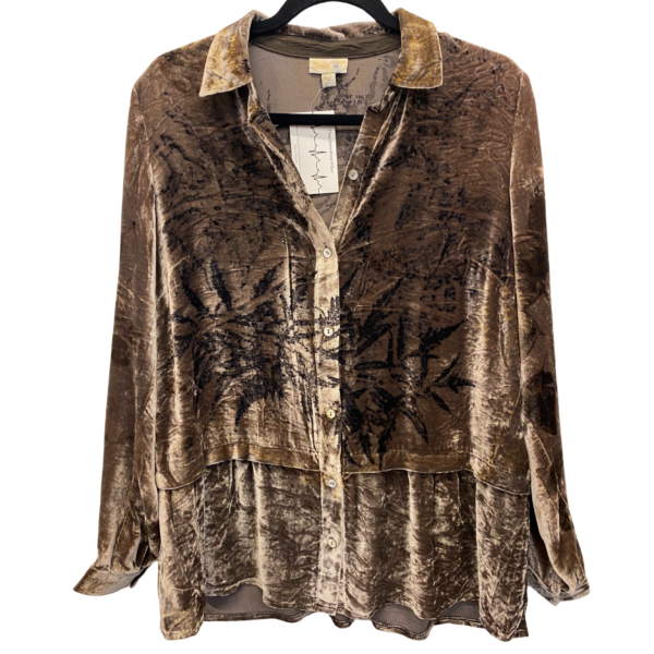 Helane Monsour Velvet Top