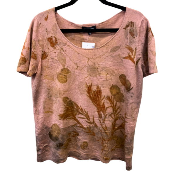 Helane Monsour Short Sleeve Cashmere Sweater