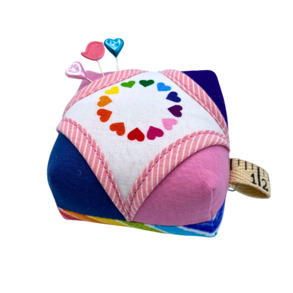 Jan Tharp Cathedral Window Pin Cushion - Image 6