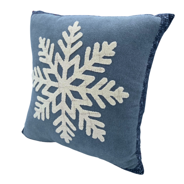 Kim Hondel Snowflake Pillow