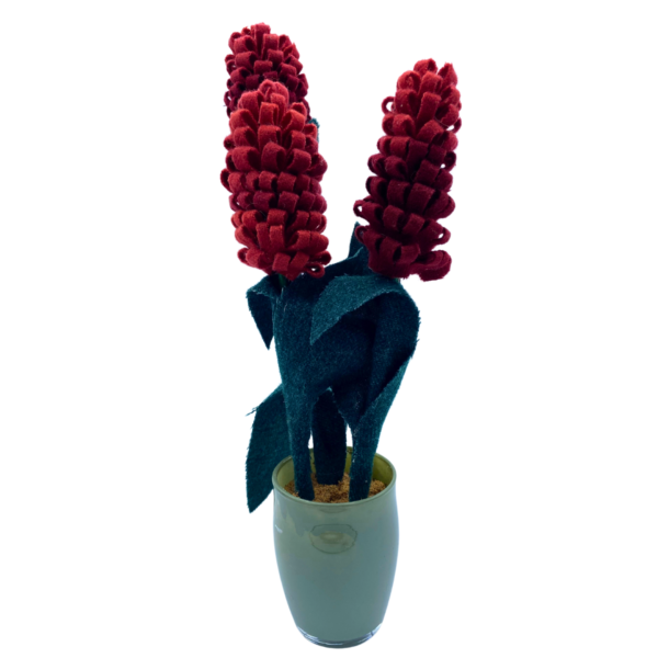 Etoile Jensen Wool Hyacinth Floral Arrangement - Image 7