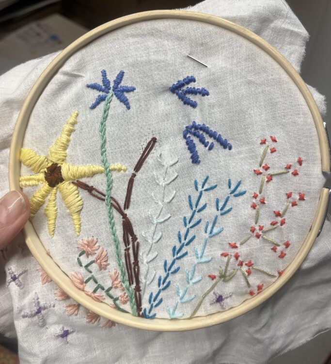 Craft Night: Folklore Floral Embroidery with the Snips