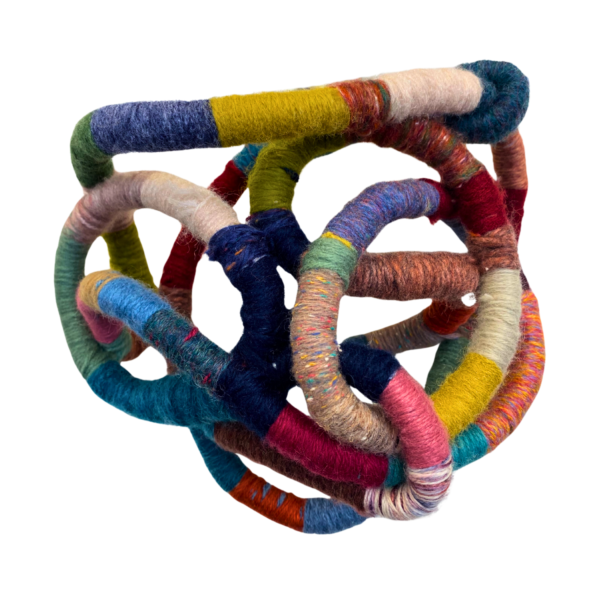 Jodi Trotta "Masking" Wall Sculpture