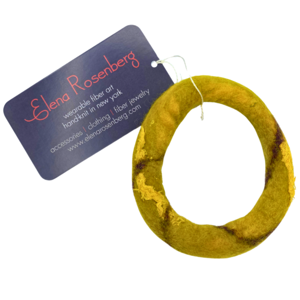 Elena Rosenberg Felted Bangle