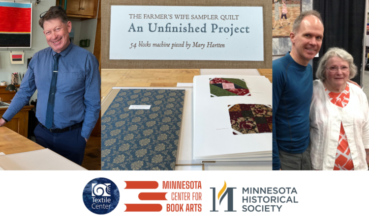 Art Speaks: An Unfinished Project: Intersecting Quilting, Book Arts, and History to Celebrate a Mother’s Creative Legacy