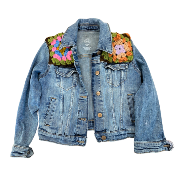 Danielle Claseman Kid's Upcycled Denim Jacket